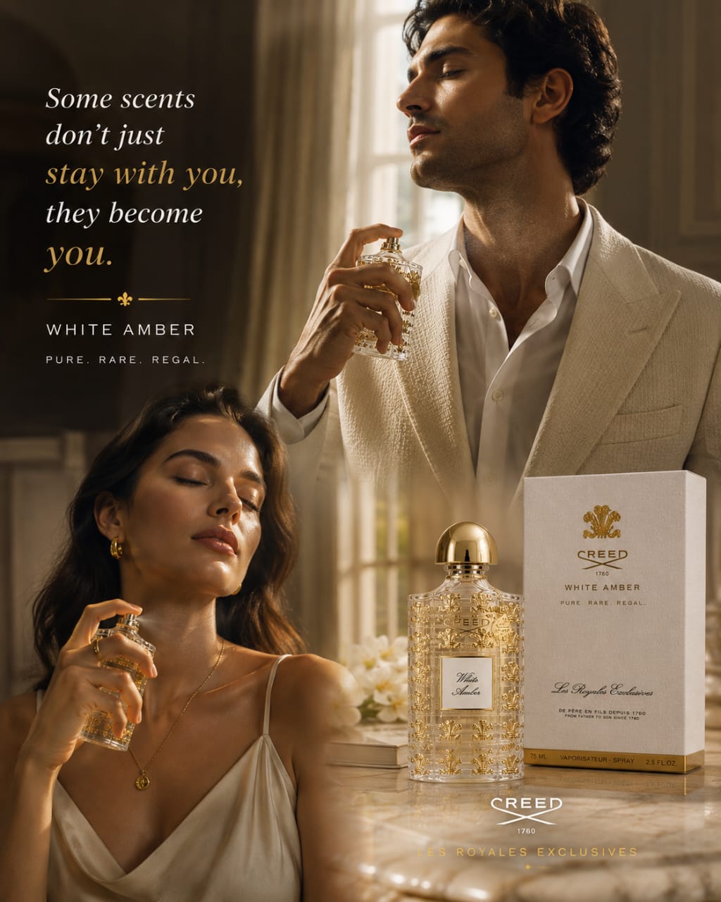 Creed White Amber Perfume Spray 75ml – Les Royales Exclusives
