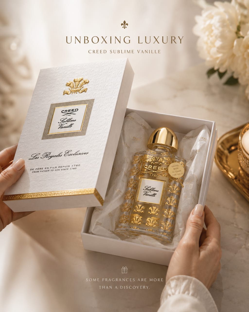 Creed Sublime Vanille Eau de Parfum – Luxury Unisex Vanilla Fragrance 75 ml