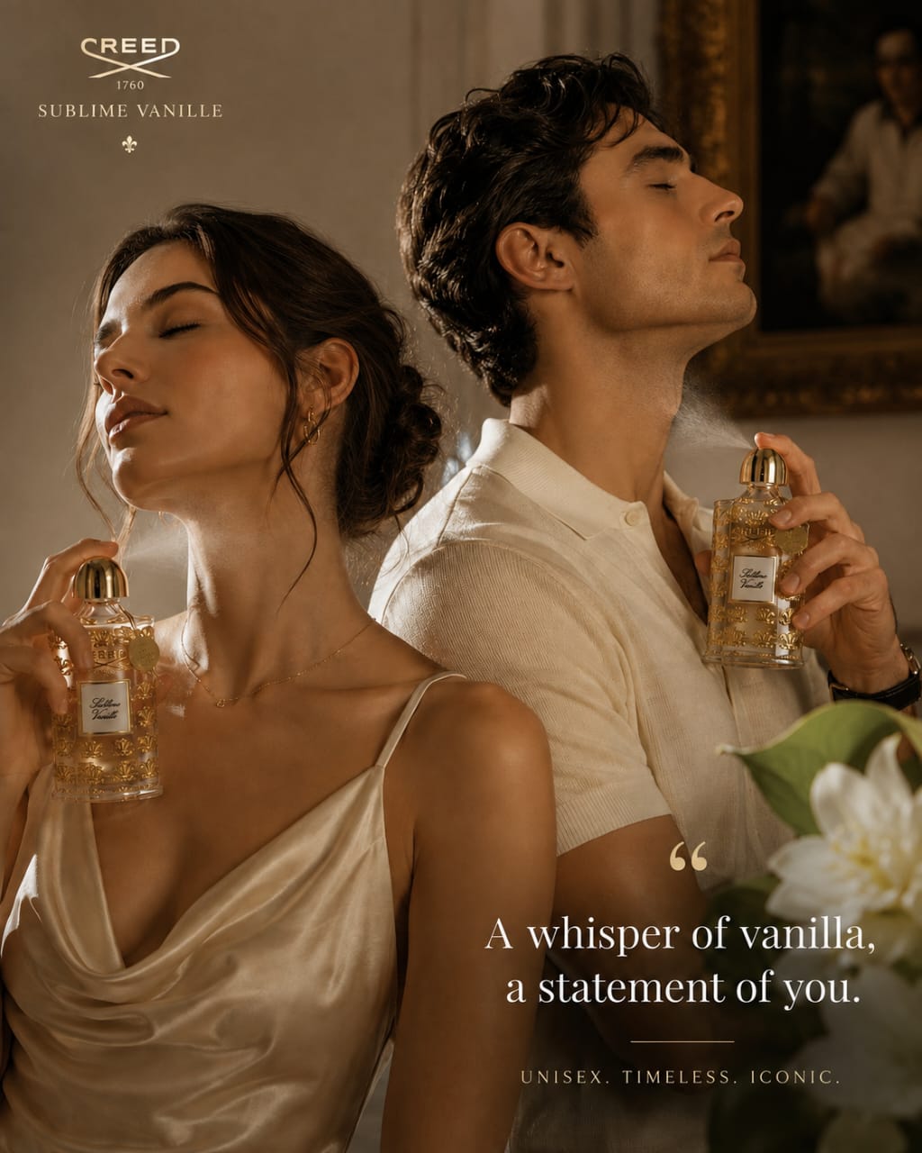 Creed Sublime Vanille Eau de Parfum – Luxury Unisex Vanilla Fragrance 75 ml