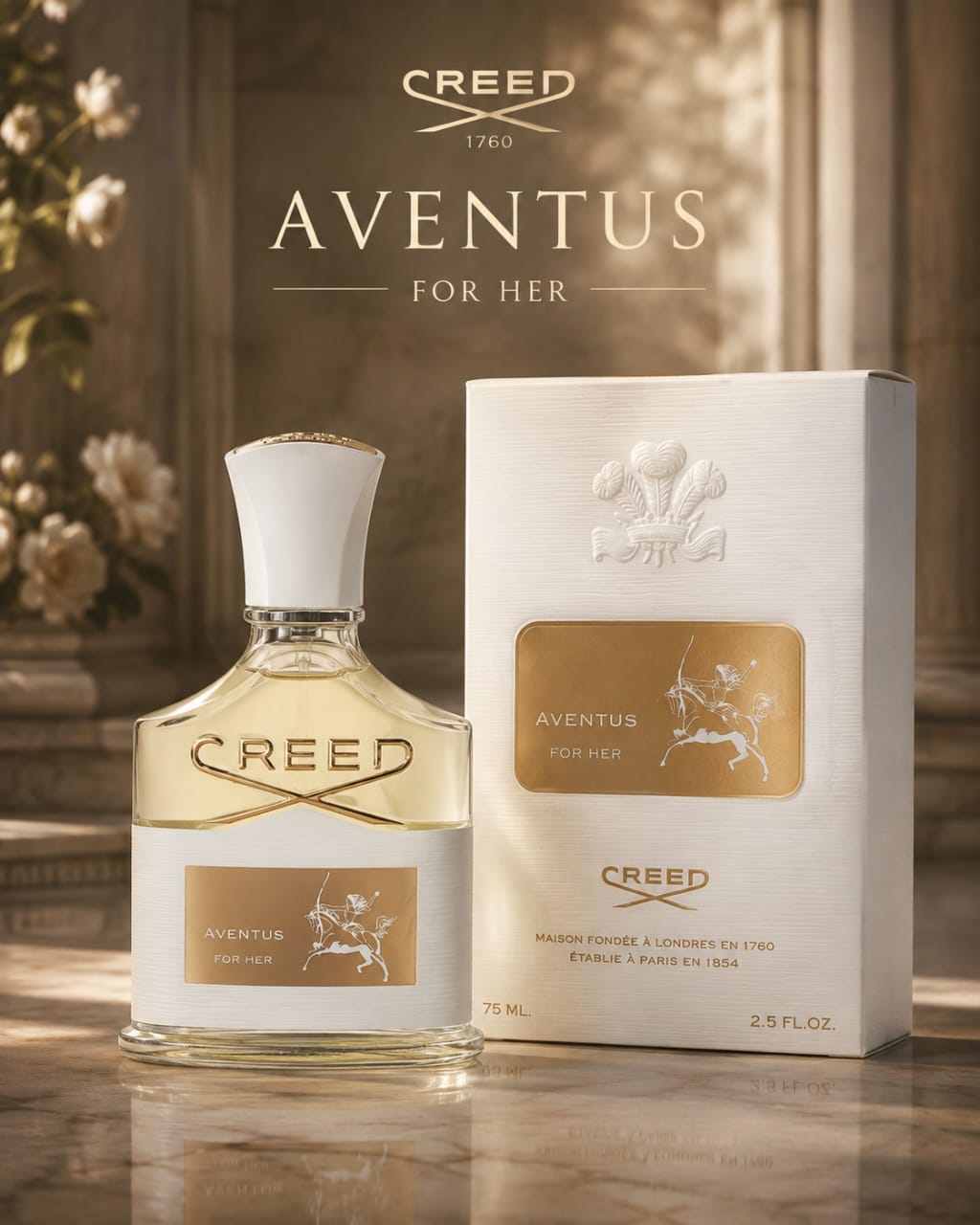 Creed Aventus For Her Perfume 75 ML – Women's Fragrance