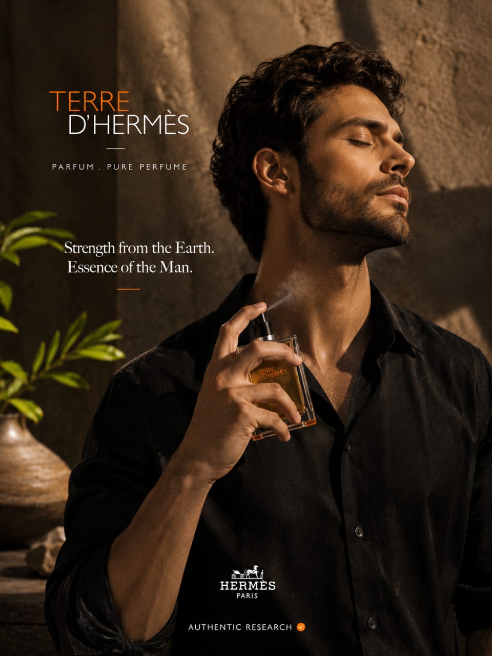 Hermès Terre d’Hermès Parfum 200 ml for Men – Warm Woody Fragrance