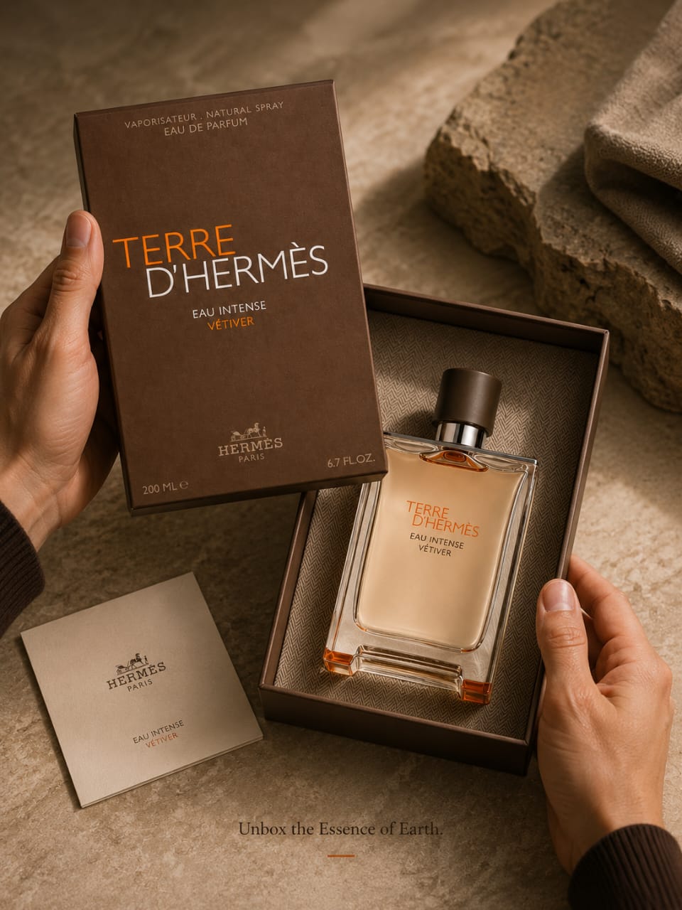 Terre d’Hermès Eau Intense Vétiver Eau de Parfum 200ml for Men