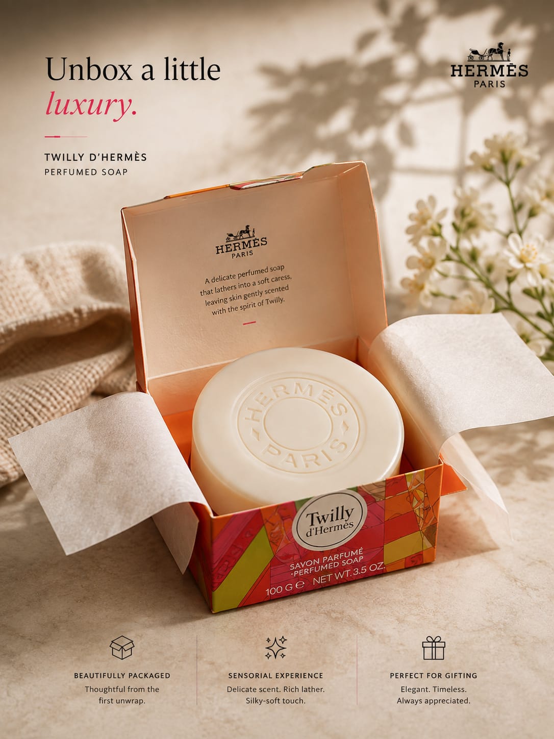 Hermès Twilly d’Hermès Perfumed Soap 100g