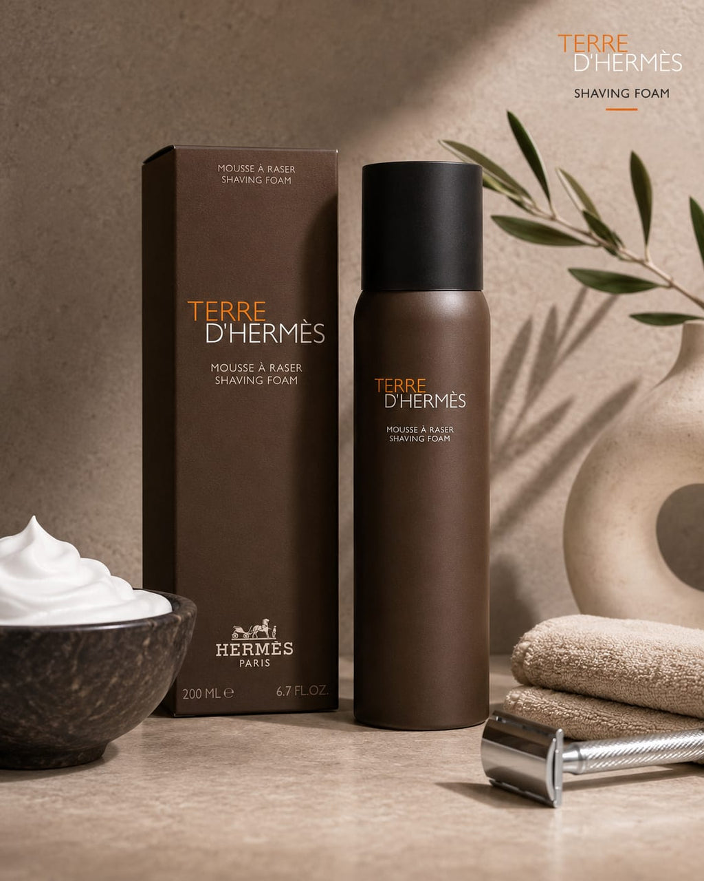 Hermès Terre d’Hermès Shaving Foam 200 ml
