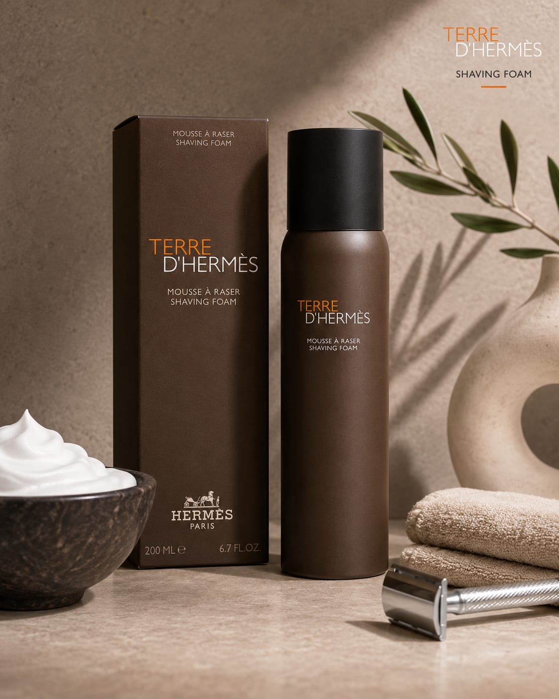 Hermès Terre d’Hermès Shaving Foam 200 ml