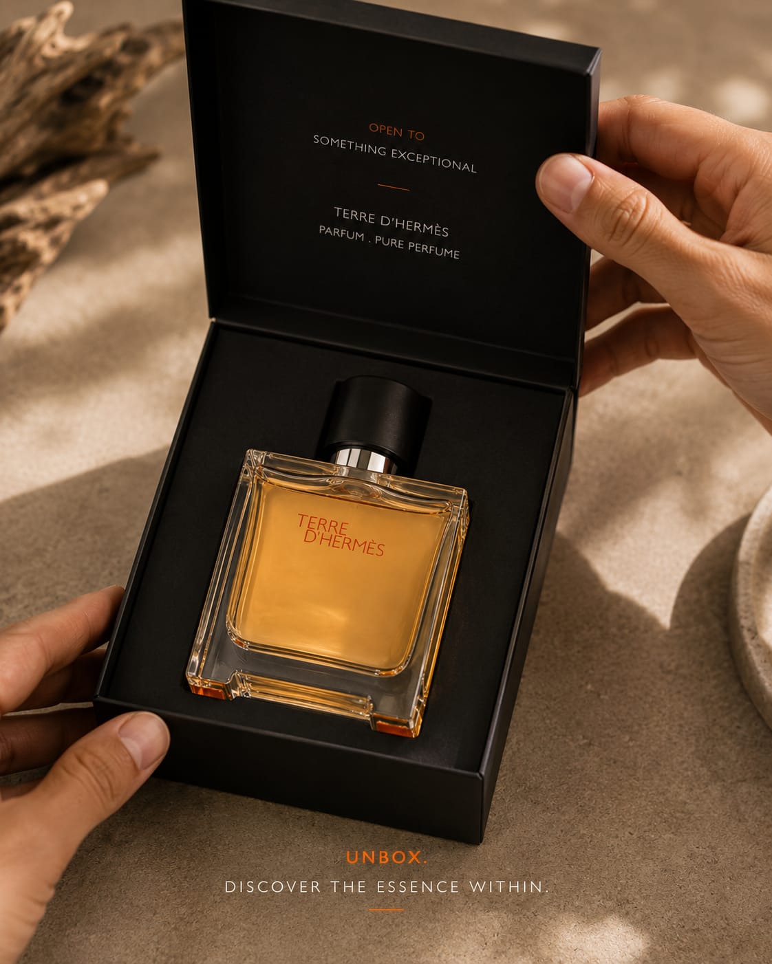 Terre d’Hermès Parfum 75ml – Hermès Men’s Woody Fragrance