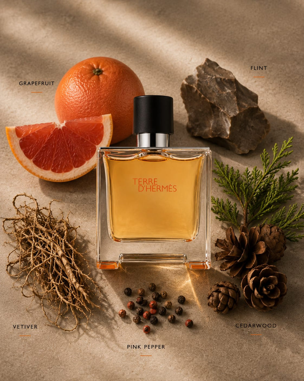 Terre d’Hermès Parfum 75ml – Hermès Men’s Woody Fragrance