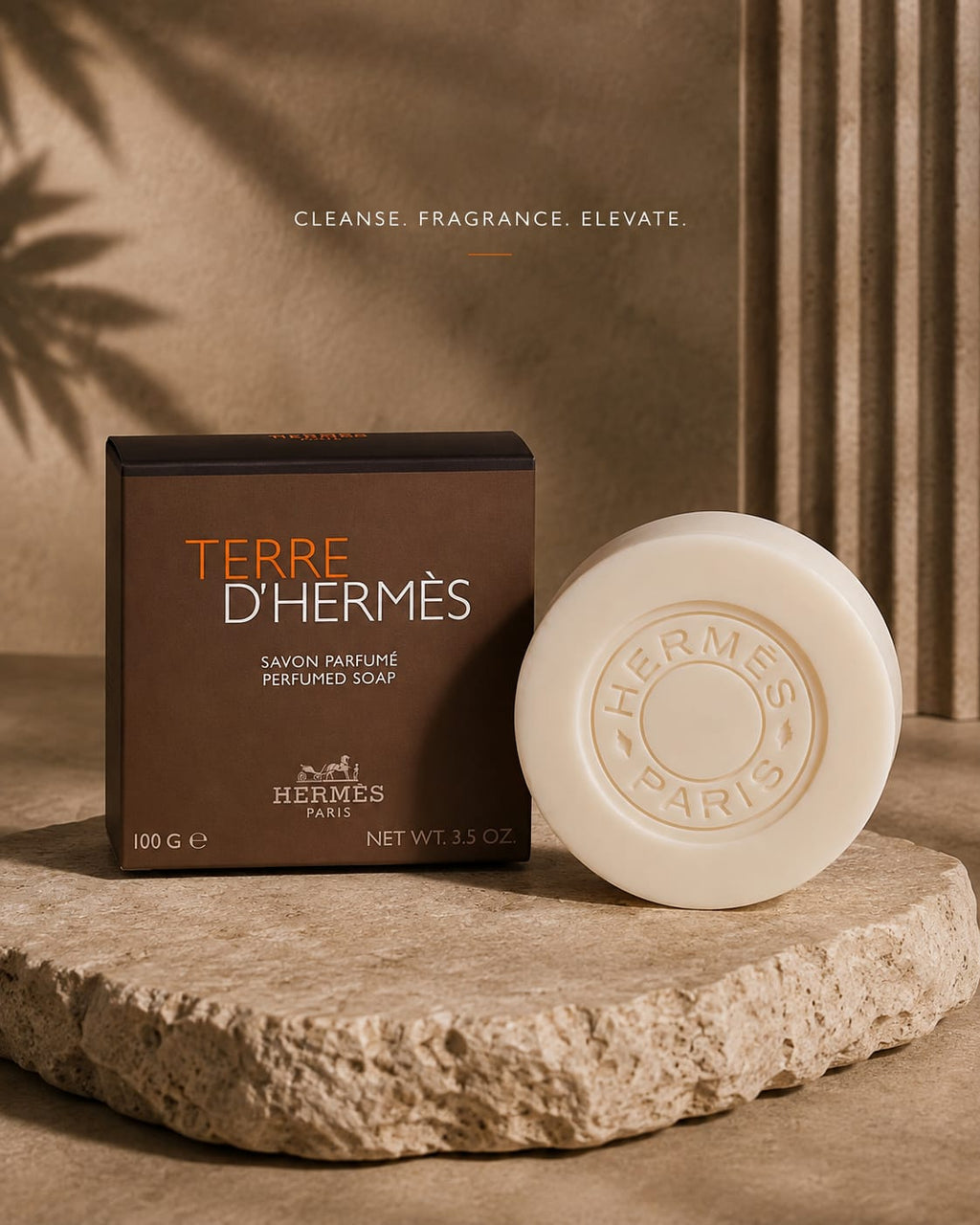 Hermès Terre d’Hermès Perfumed Soap – Luxury Scented Soap 100g