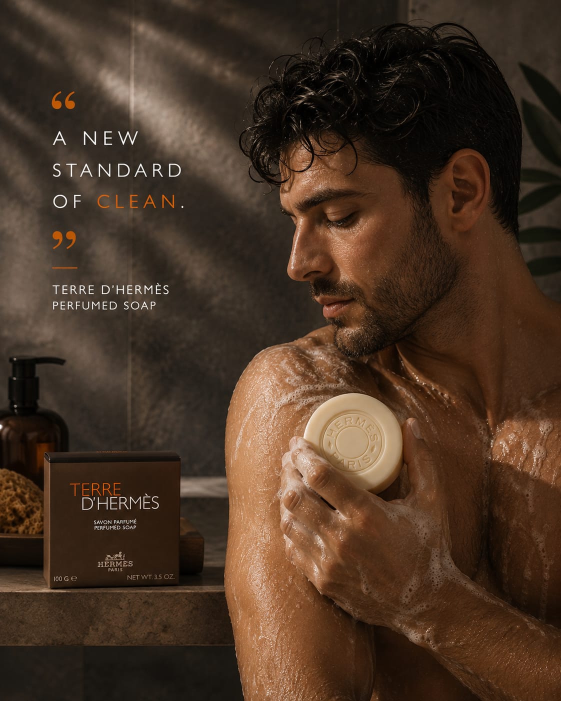 Hermès Terre d’Hermès Perfumed Soap – Luxury Scented Soap 100g
