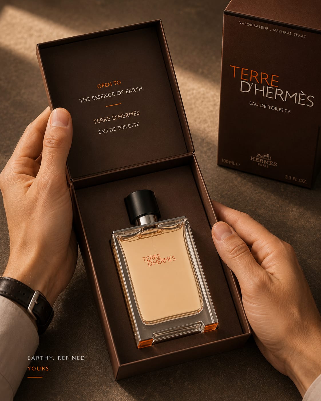 Terre d’Hermès Eau de Toilette 100ml | Hermès Paris
