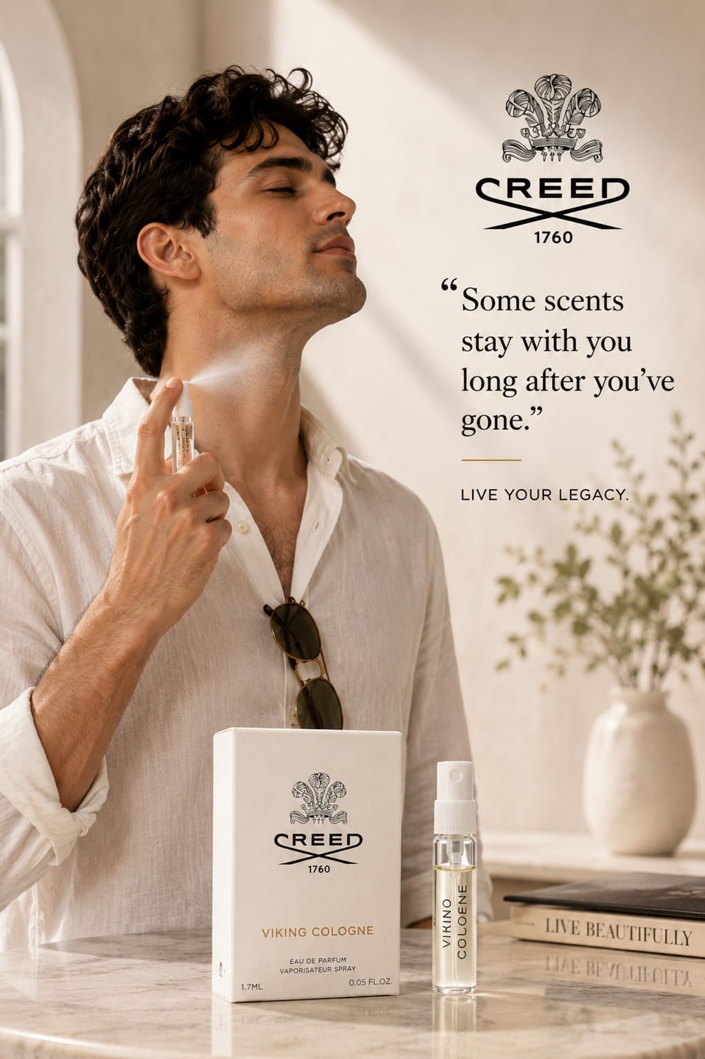 Creed Viking Eau de Parfum 1.7ml – Men’s Perfume