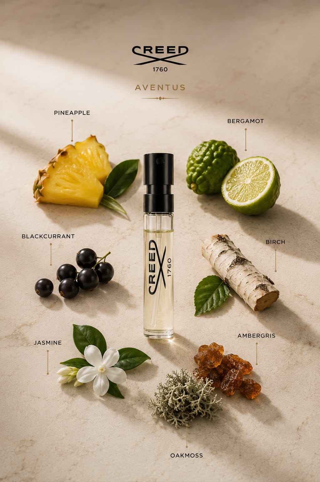 CREED Aventus Eau de Parfum 1.7ml – Men's Woody Fragrance