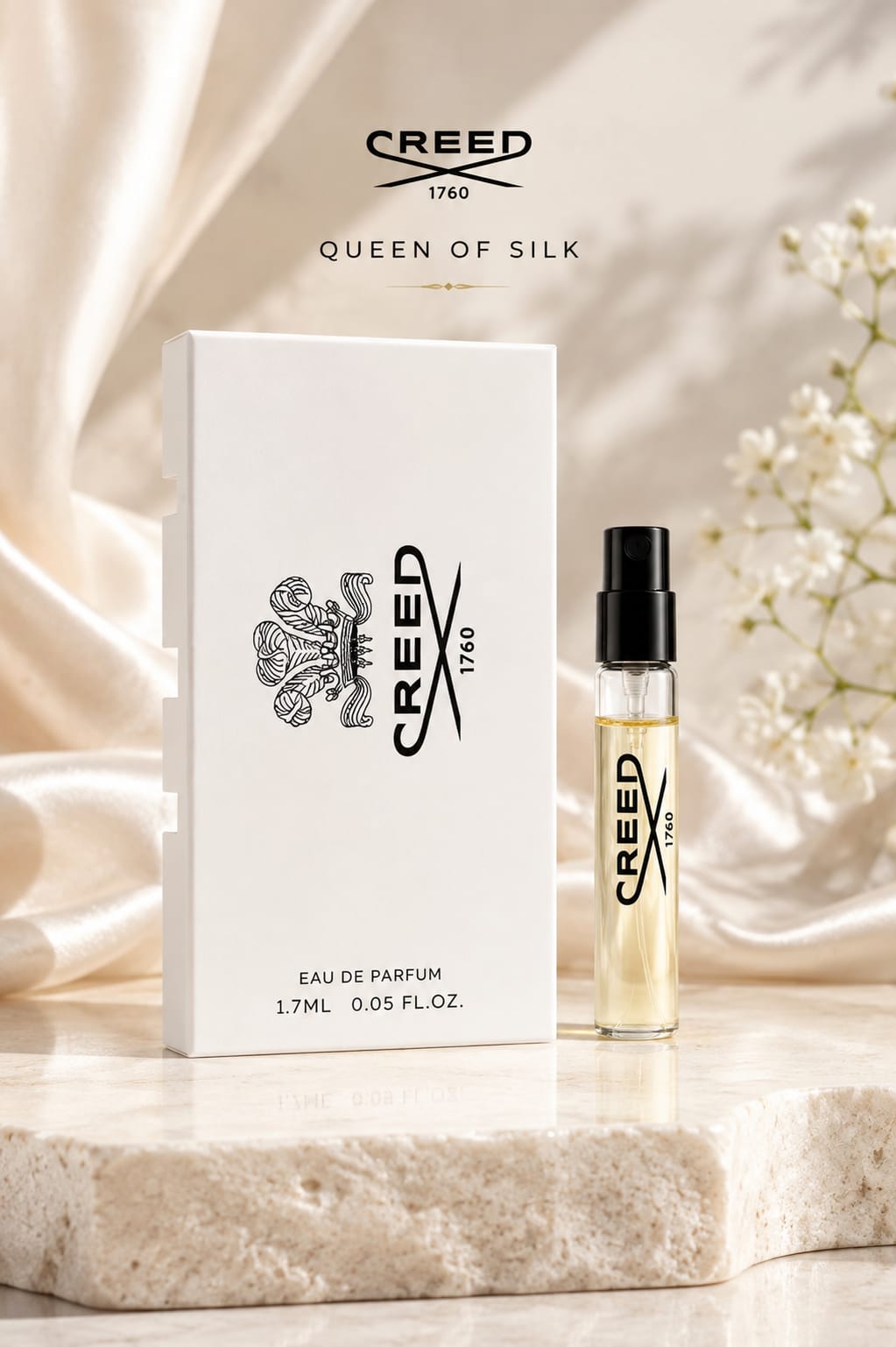 CREED Queen of Silk Eau de Parfum 1.7ml – Luxury Fragrance Sample