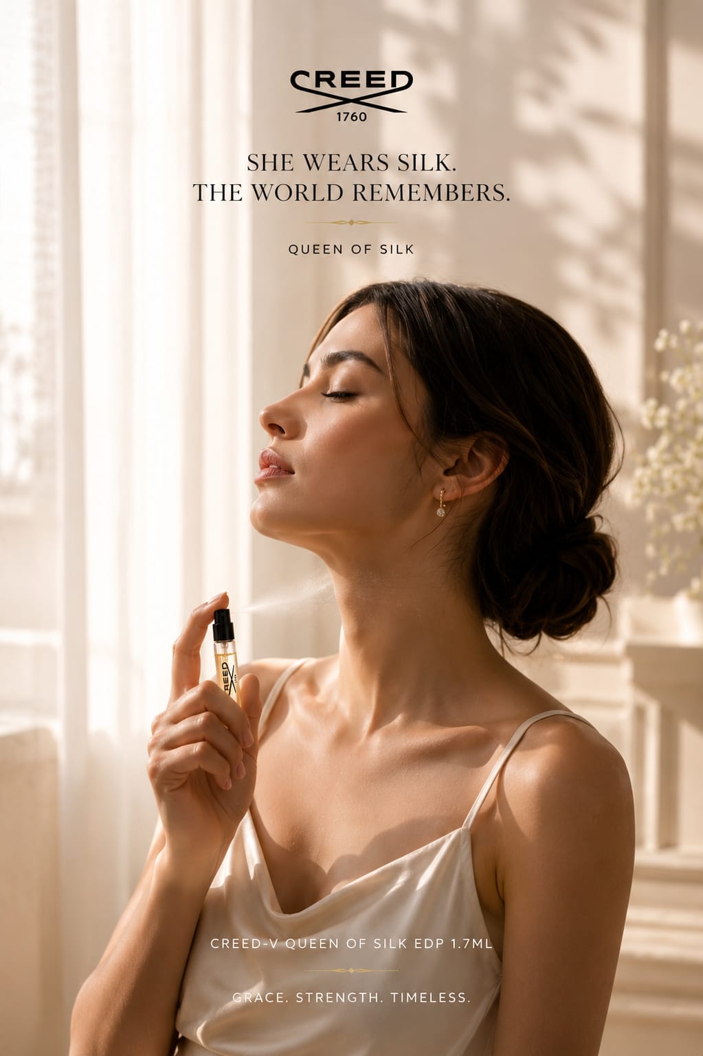 CREED Queen of Silk Eau de Parfum 1.7ml – Luxury Fragrance Sample