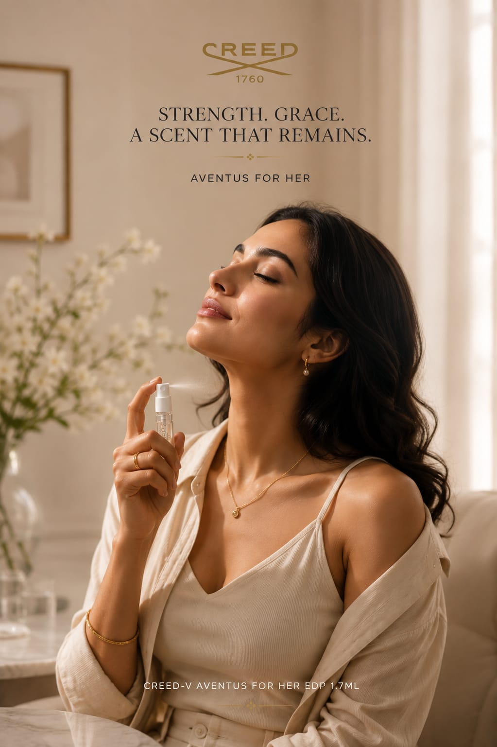 Creed Aventus For Her Eau de Parfum 1.7ml – Women’s Fragrance Sample