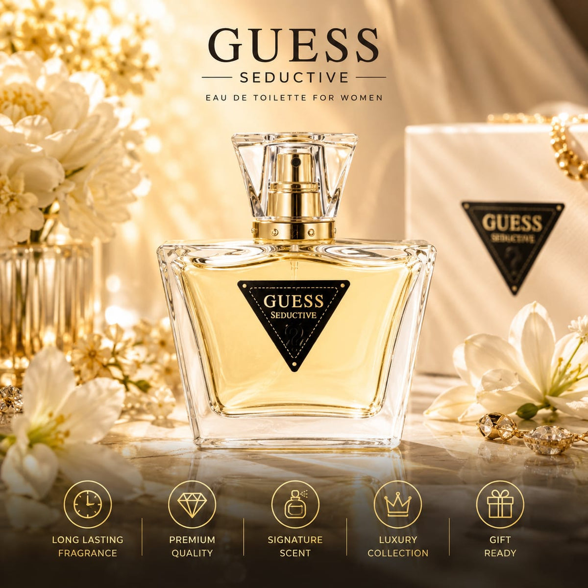 Guess Seductive Perfume for Women – Eau de Toilette 75ML
