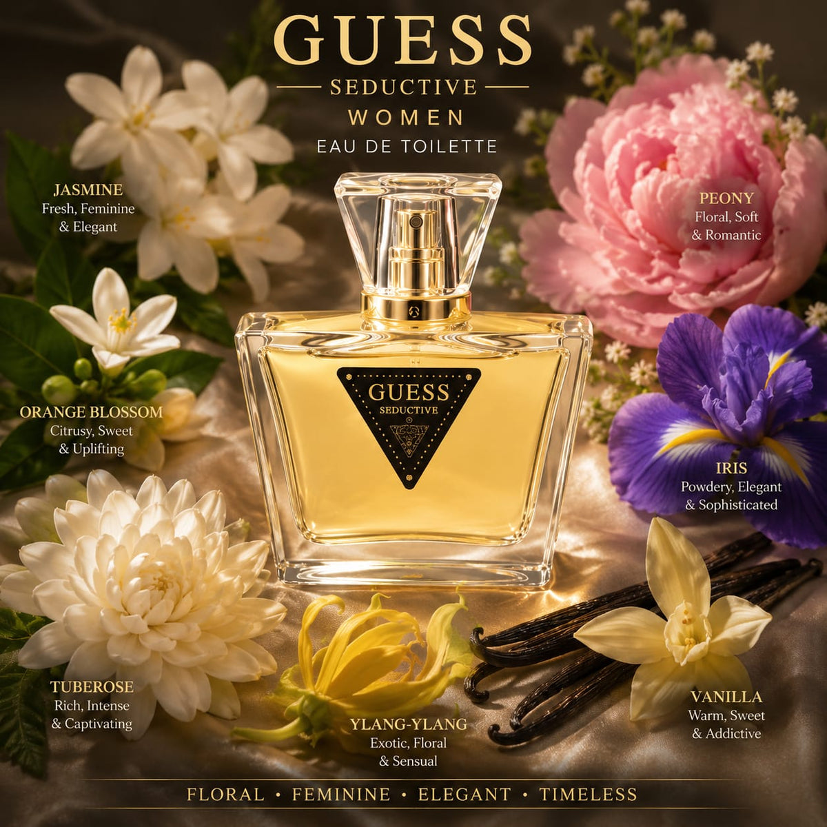 GUESS Seductive Eau de Toilette for Women  125ml