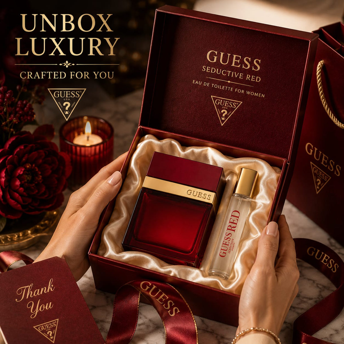 Guess Seductive Red Eau de Toilette for Women(75+15)