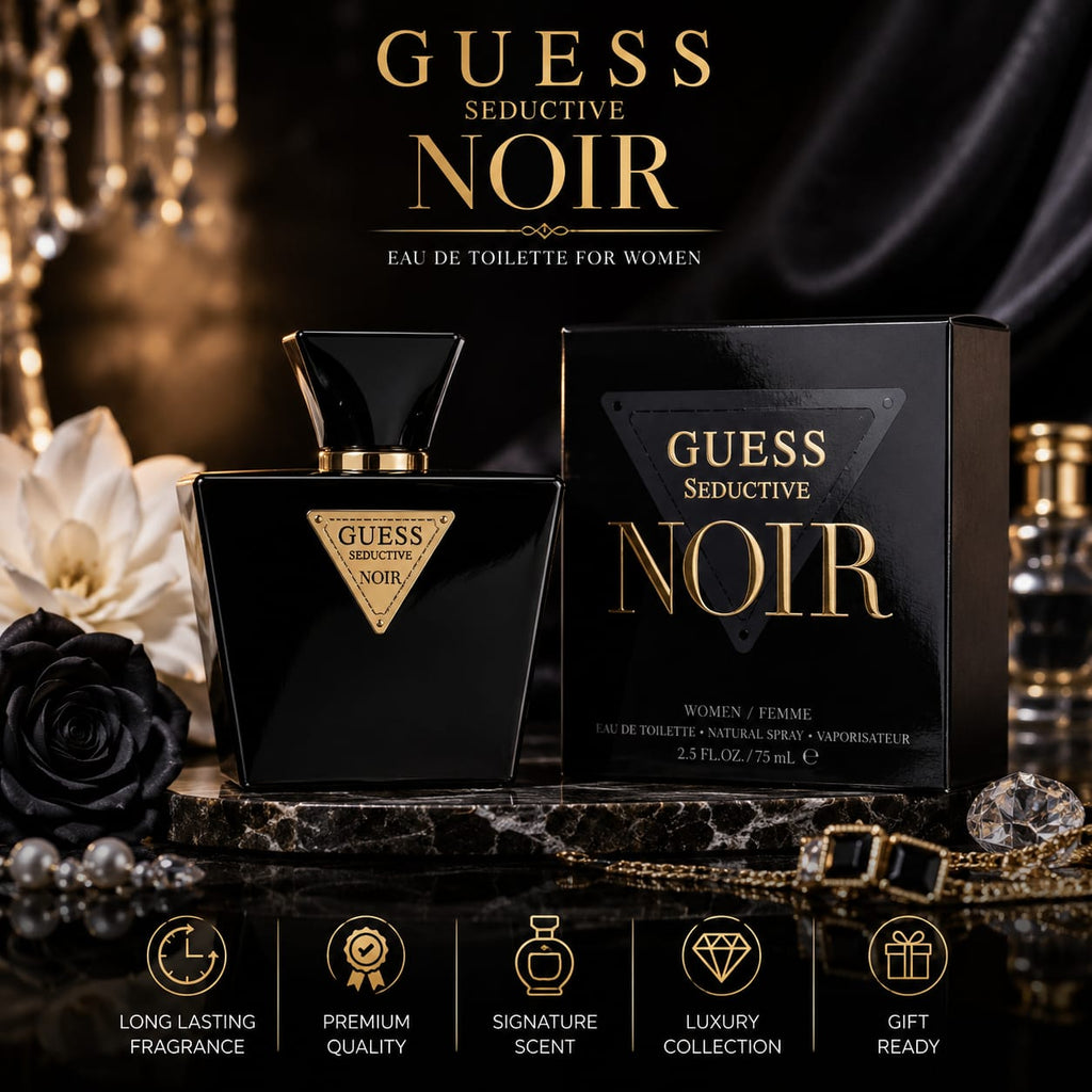 GUESS Seductive Noir Eau de Toilette for Women 75ml