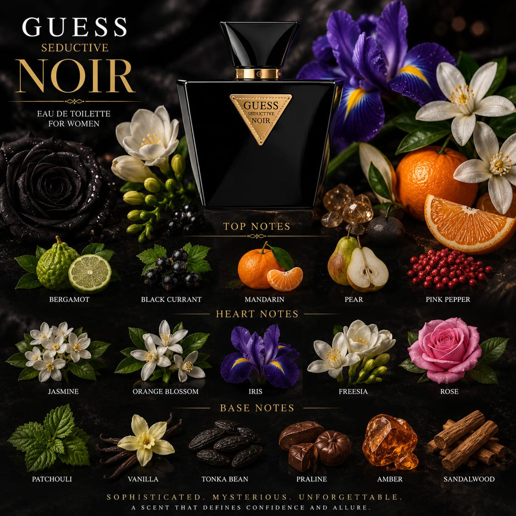 GUESS Seductive Noir Eau de Toilette for Women 75ml