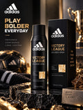 adidas Victory League Deo Body Spray – Spicy Amber Fragrance, 150 ml
