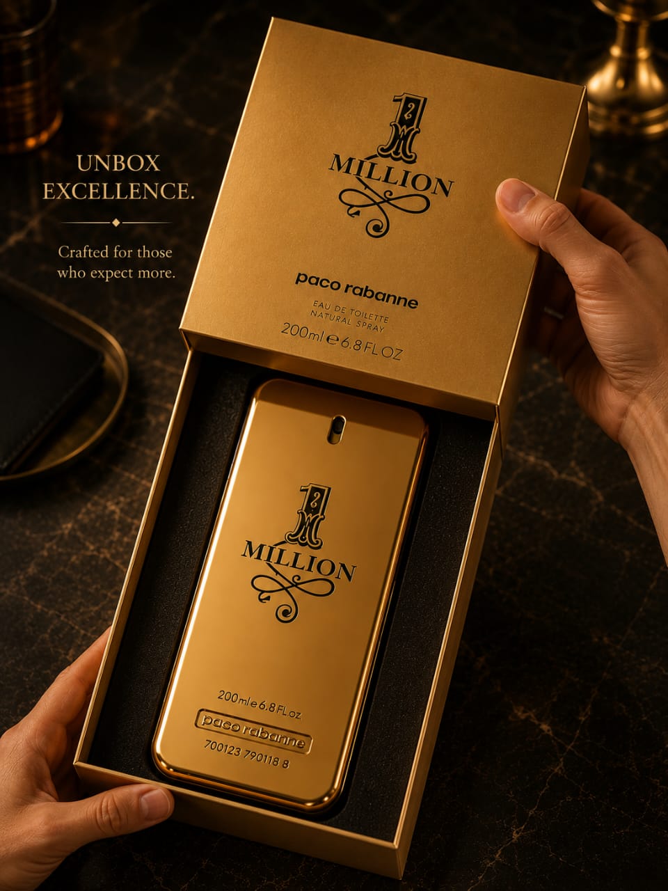 Paco Rabanne 1 Million Eau de Toilette 200ml for Men