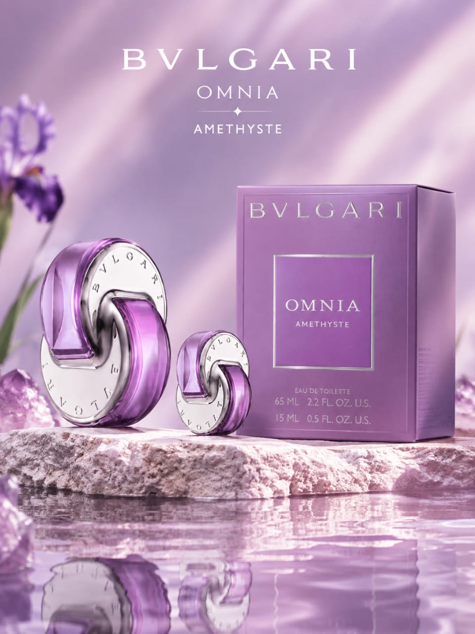 Bvlgari Omnia Amethyste Eau de Toilette 65ml + 15ml