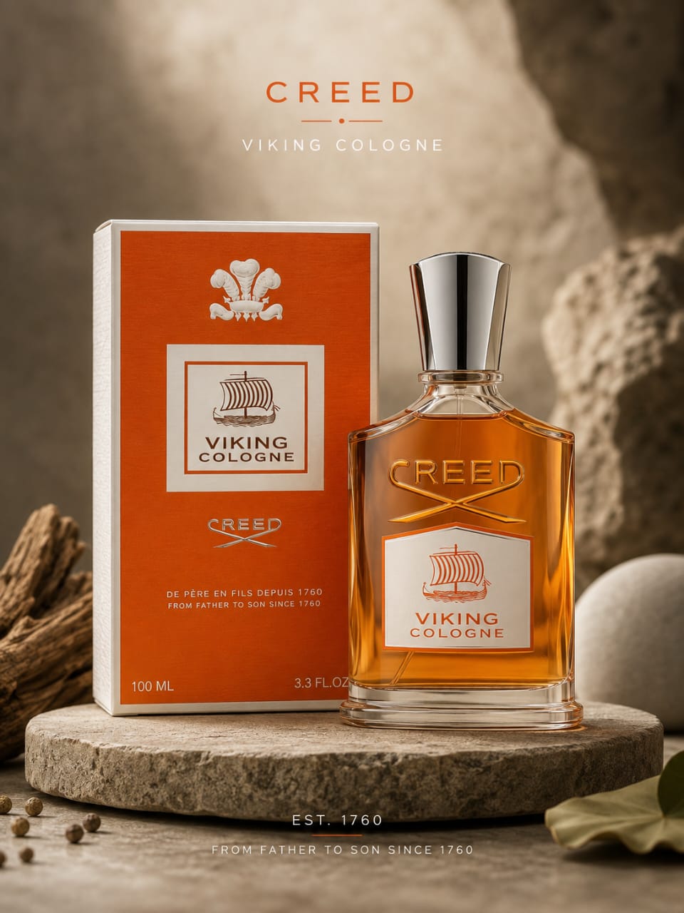 Creed Viking Cologne Perfume 100ml – Luxury Cologne Fragrance